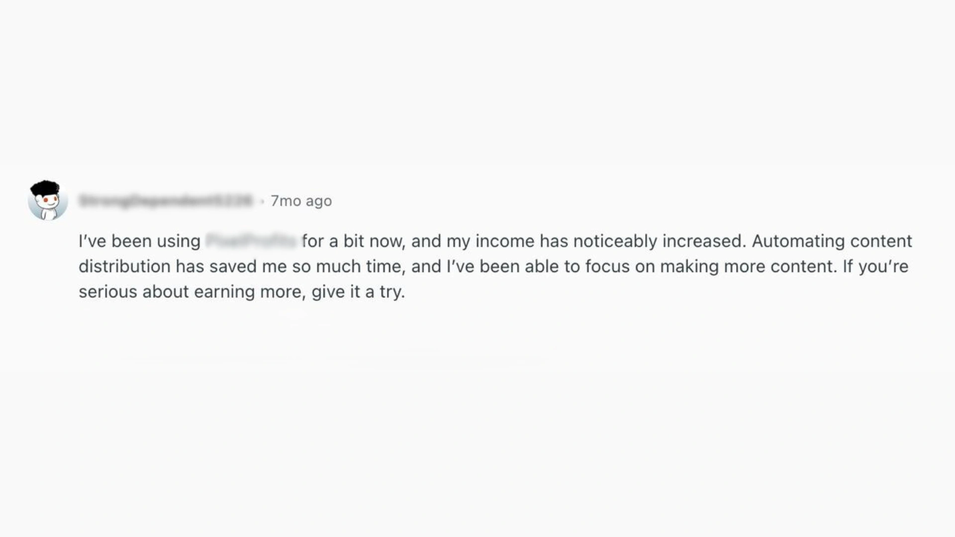 Reddit engagement example