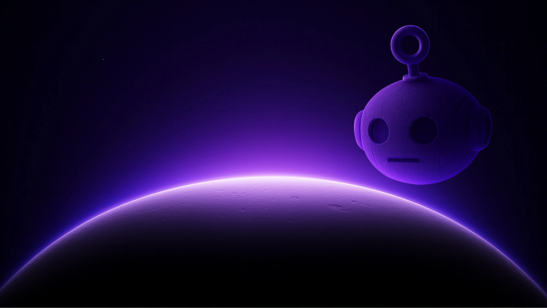 Futuristic galaxy background