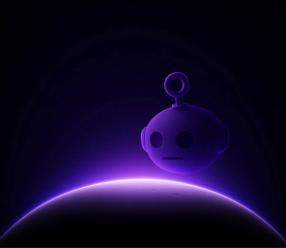 Futuristic galaxy background